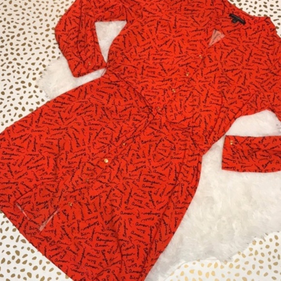 Banana Republic Button-up Printed Dress - Picture 2 of 4